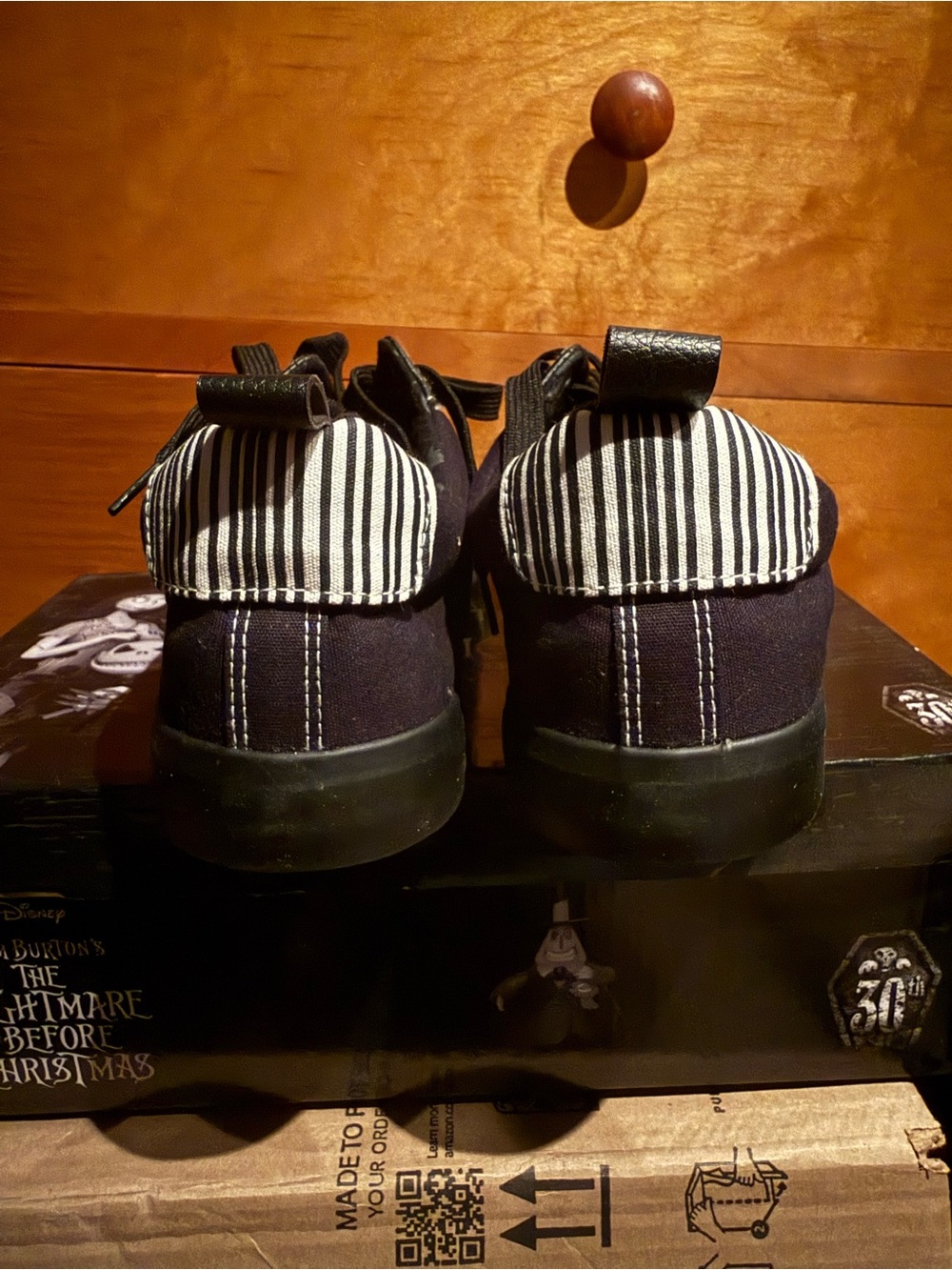 Nightmare Before Christmas Jack Skellington 30th Anniversary Ground Up Shoes - Picture 4 of 6